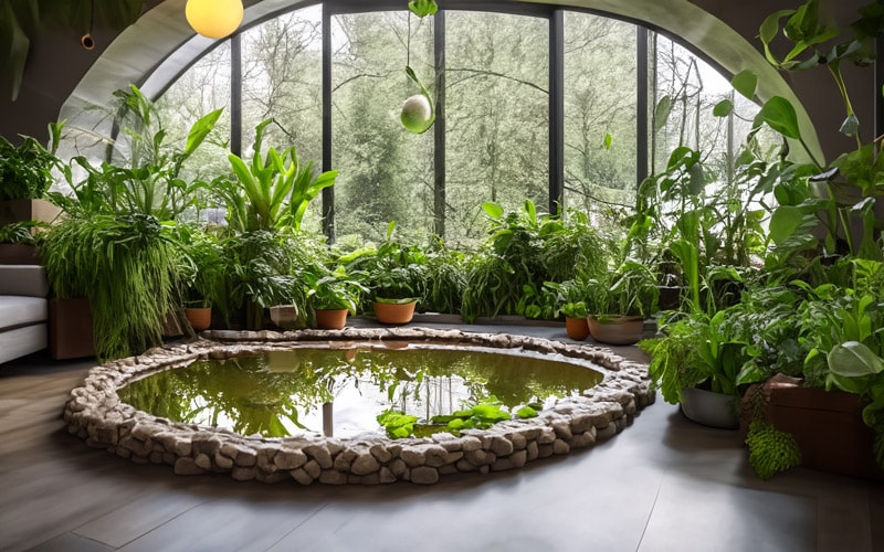 indoor vijver